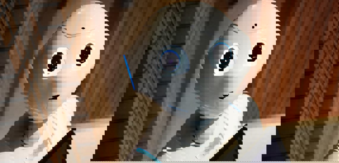 white robot